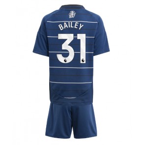 Aston Villa Leon Bailey #31 Dětské Alternativní dres komplet 2024-25 Krátký Rukáv (+ trenýrky)